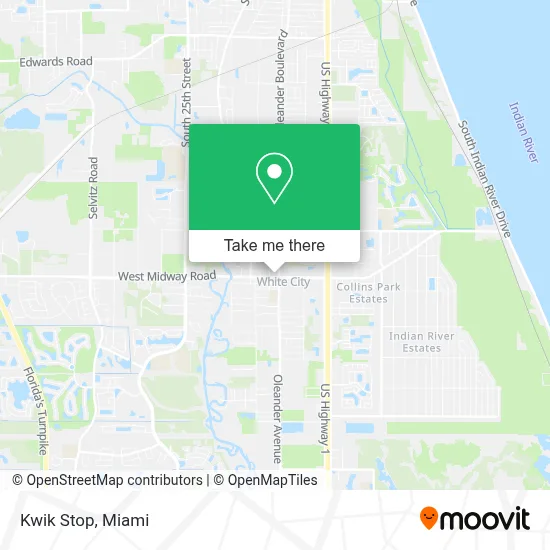 Kwik Stop map