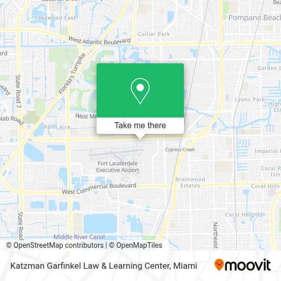 Katzman Garfinkel Law & Learning Center map