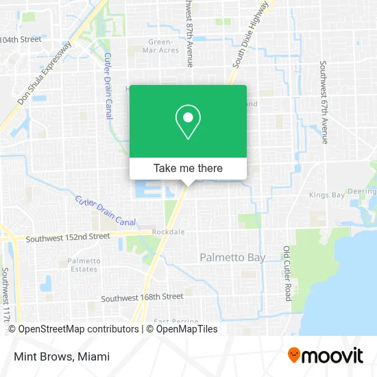 Mint Brows map