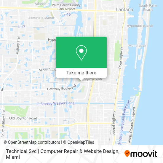 Technical Svc | Computer Repair & Website Design map