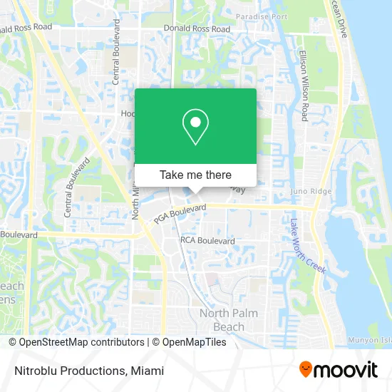Nitroblu Productions map
