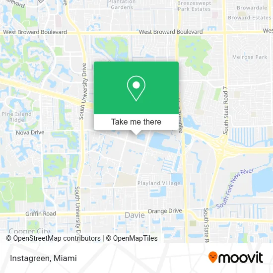 Instagreen map