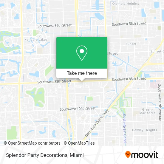 Splendor Party Decorations map