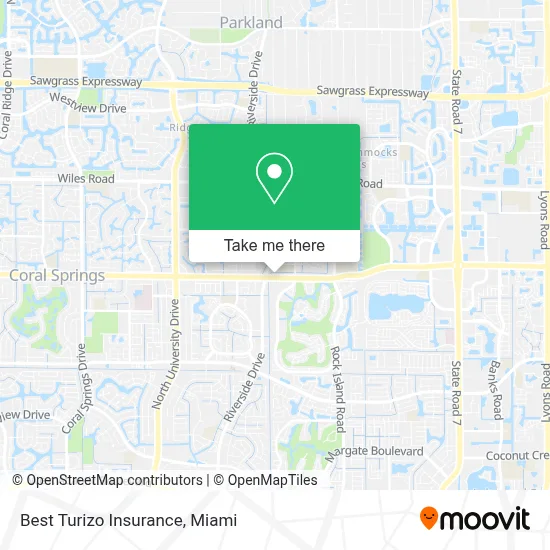 Best Turizo Insurance map