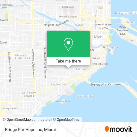 Bridge For Hope Inc map