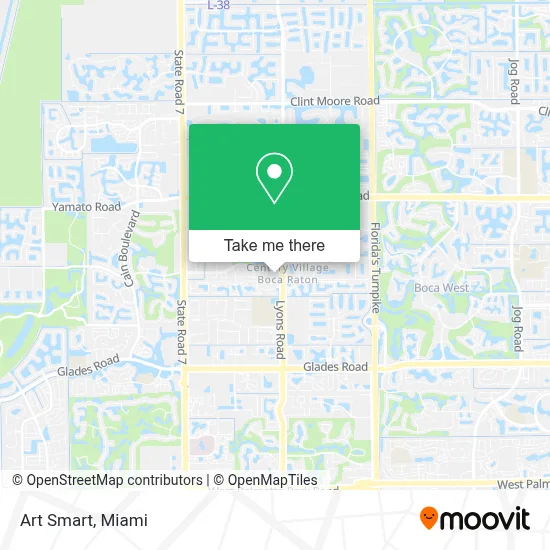 Art Smart map