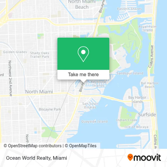 Ocean World Realty map