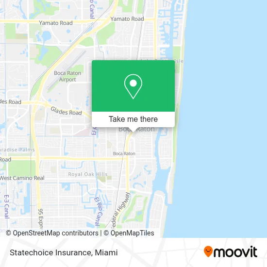 Statechoice Insurance map