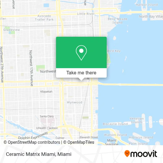 Ceramic Matrix Miami map