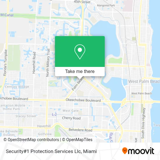 Security#1 Protection Services Llc map