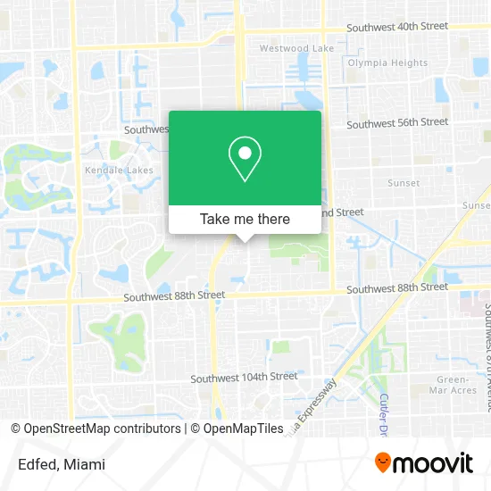 Edfed map