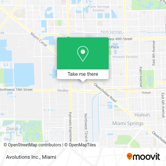 Avolutions Inc. map
