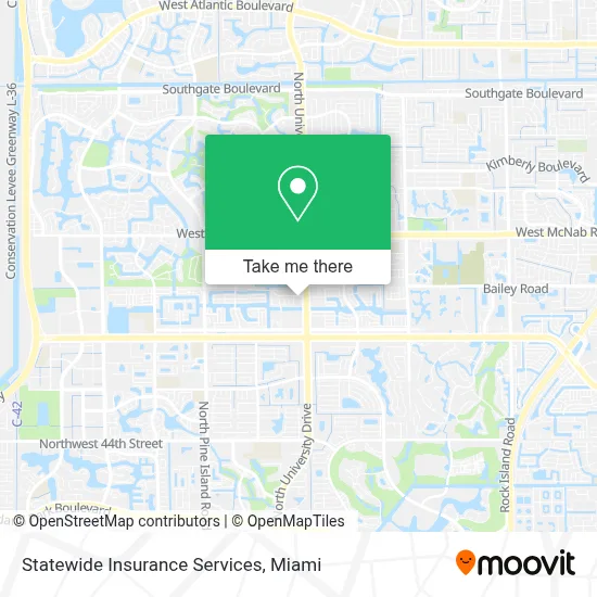 Statewide Insurance Services map
