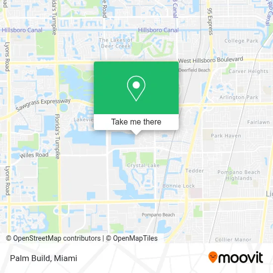 Palm Build map