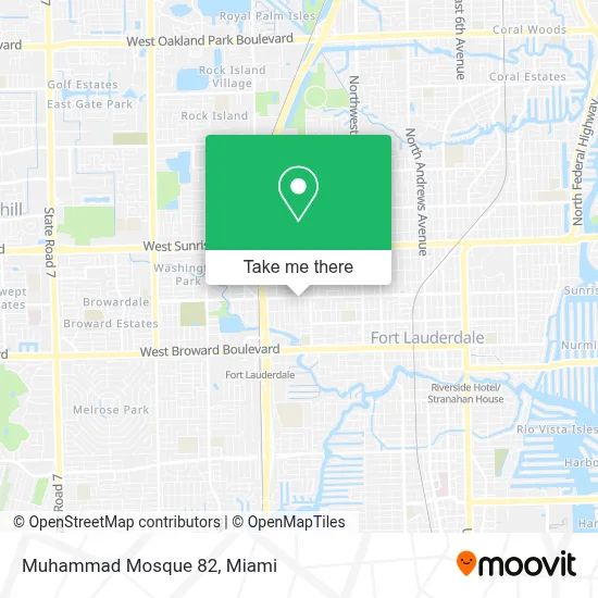 Muhammad Mosque 82 map
