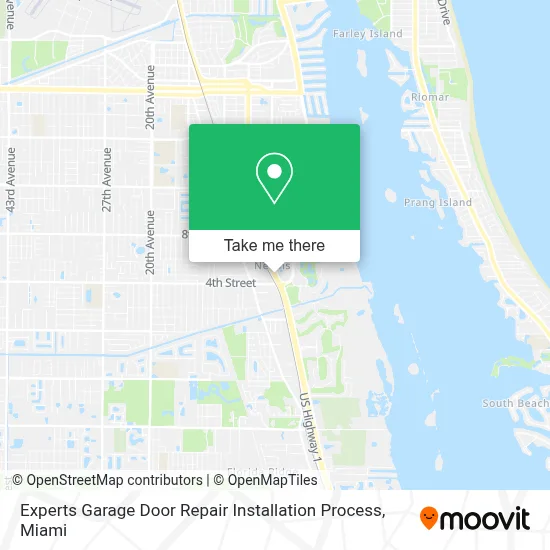 Experts Garage Door Repair Installation Process map
