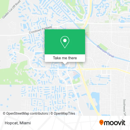 Hopcat map