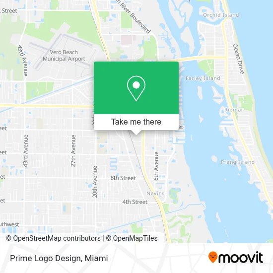 Prime Logo Design map