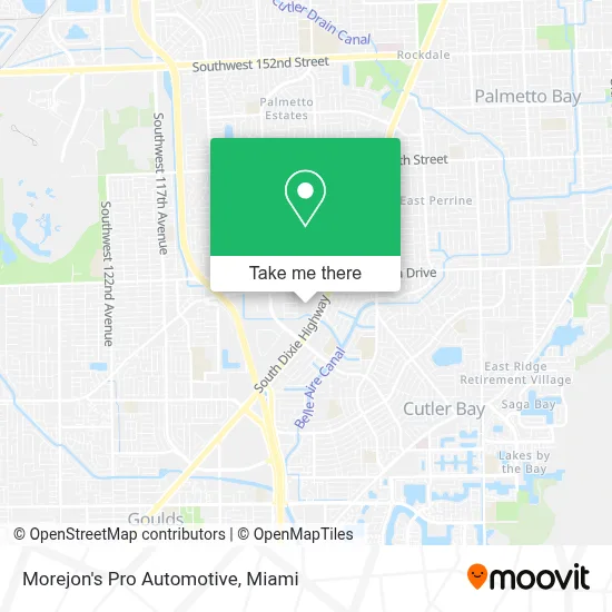 Morejon's Pro Automotive map