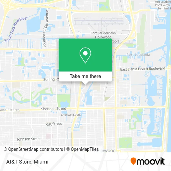 At&T Store map