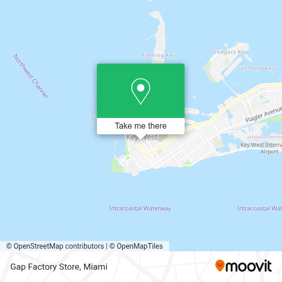 Gap Factory Store map