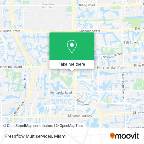 Freshflow Multiservices map