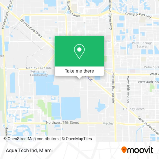 Aqua Tech Ind map
