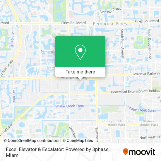 Excel Elevator & Escalator: Powered by 3phase map