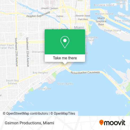 Gsimon Productions map