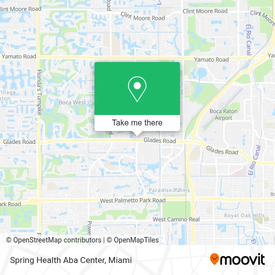 Spring Health Aba Center map