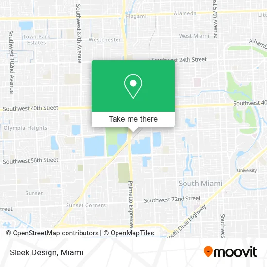 Sleek Design map