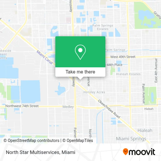 North Star Multiservices map