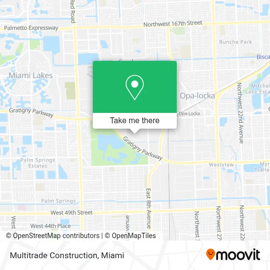 Multitrade Construction map