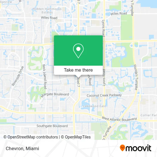 Chevron map