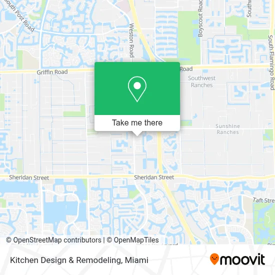 Kitchen Design & Remodeling map