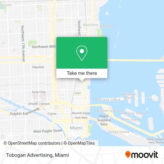 Tobogan Advertising map