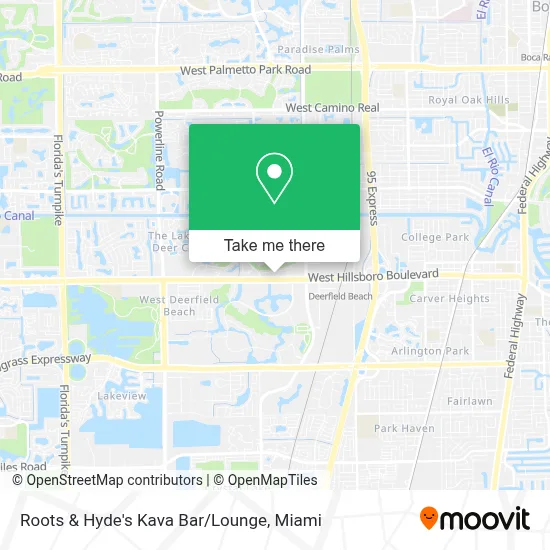 Roots & Hyde's Kava Bar/Lounge map