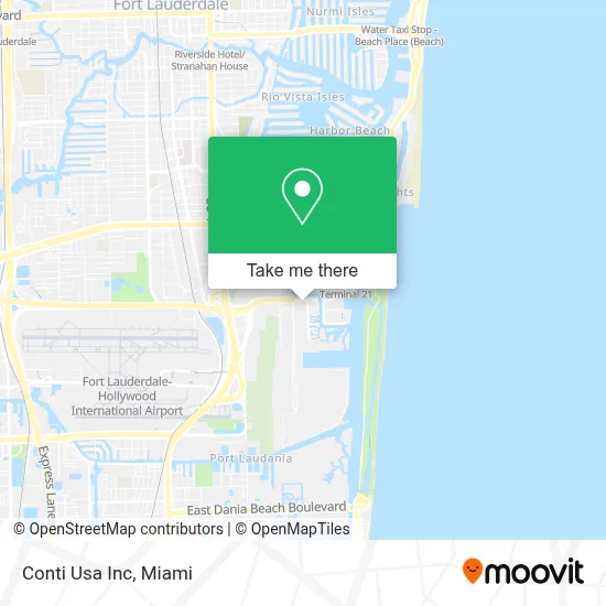 Conti Usa Inc map