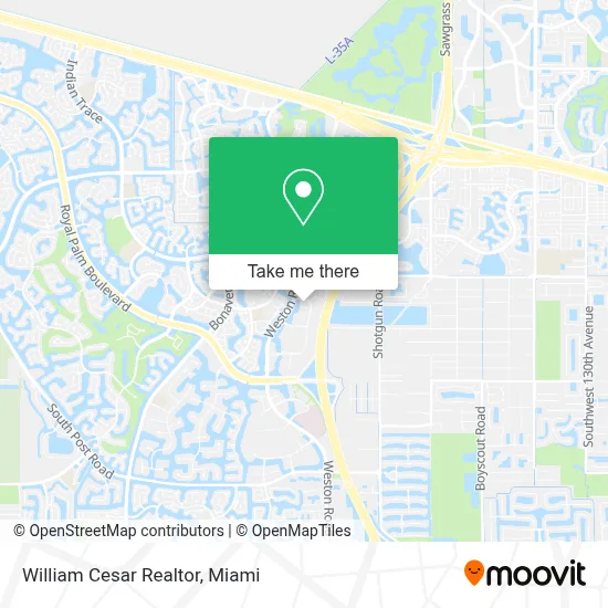 William Cesar Realtor map