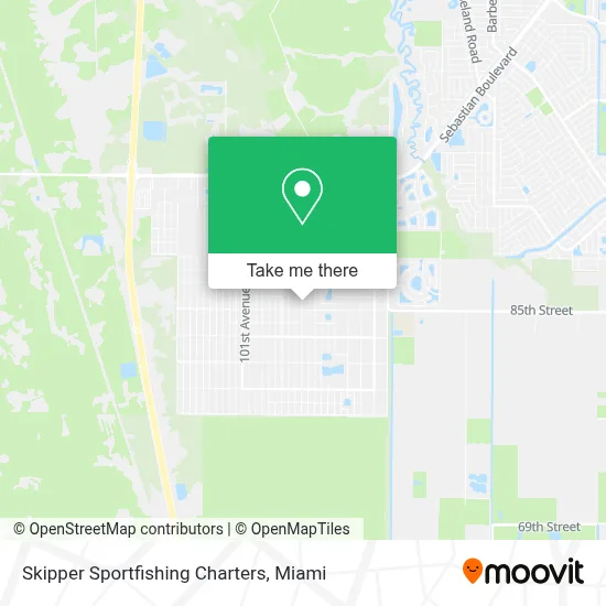 Skipper Sportfishing Charters map