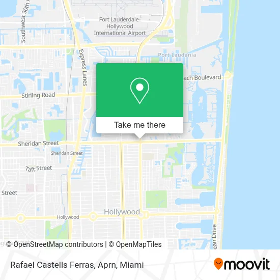 Rafael Castells Ferras, Aprn map