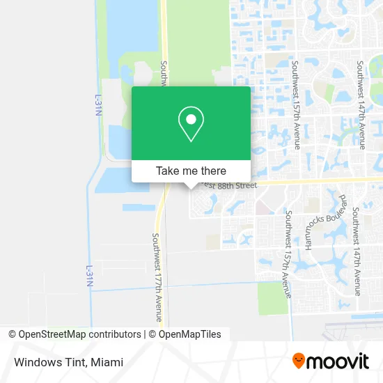 Windows Tint map