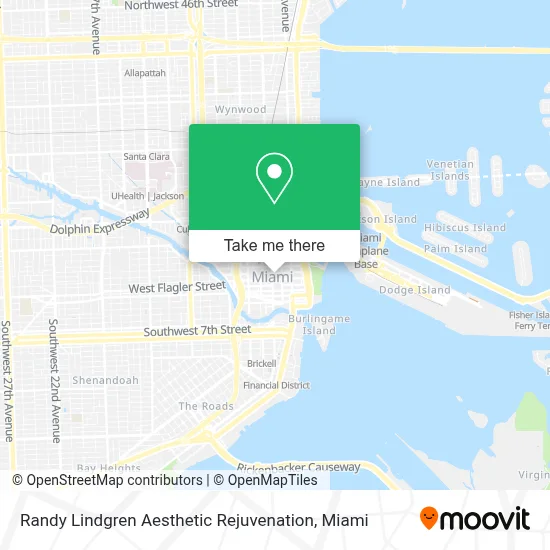 Randy Lindgren Aesthetic Rejuvenation map