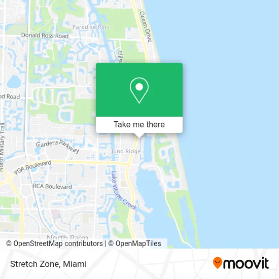 Stretch Zone map