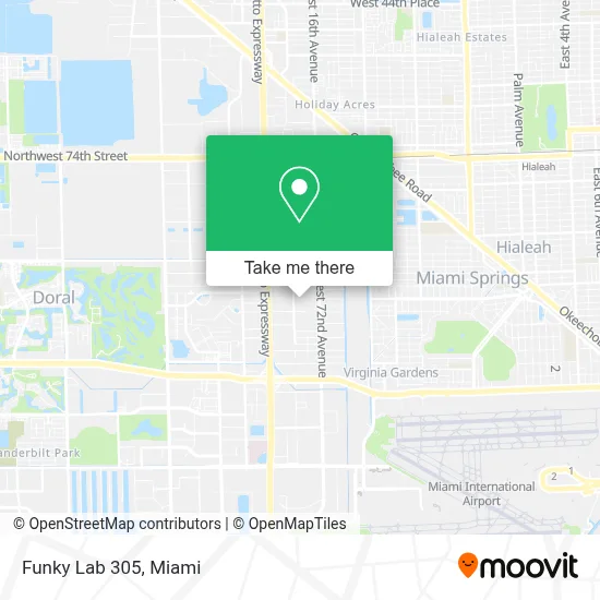 Funky Lab 305 map
