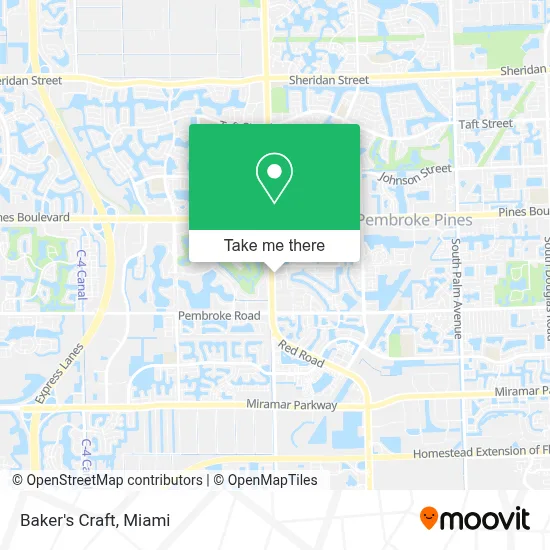 Baker's Craft map
