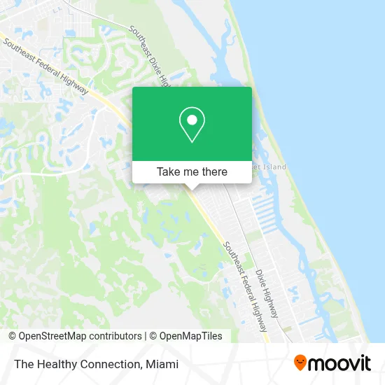 The Healthy Connection map