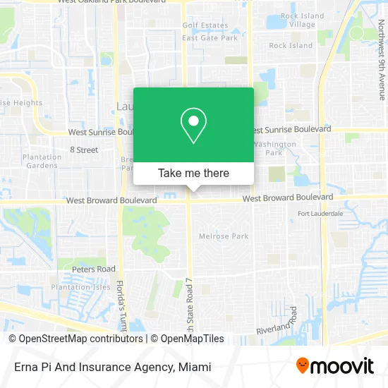 Erna Pi And Insurance Agency map