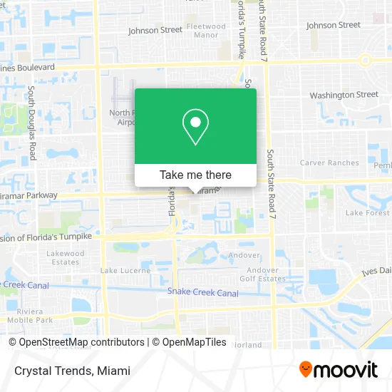 Crystal Trends map