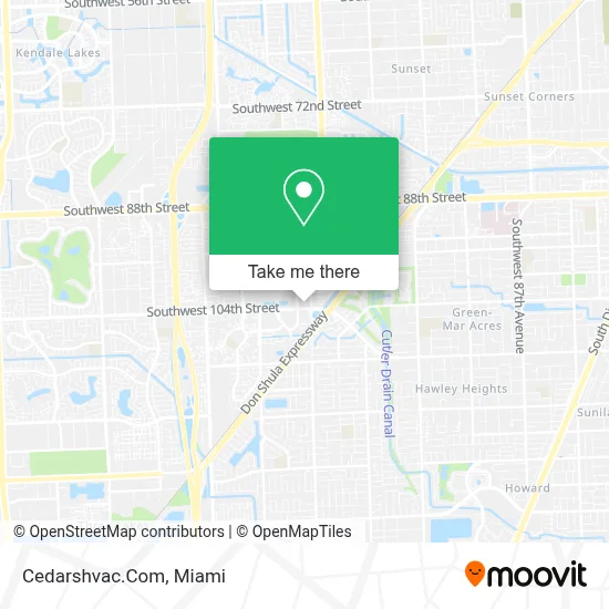 Cedarshvac.Com map